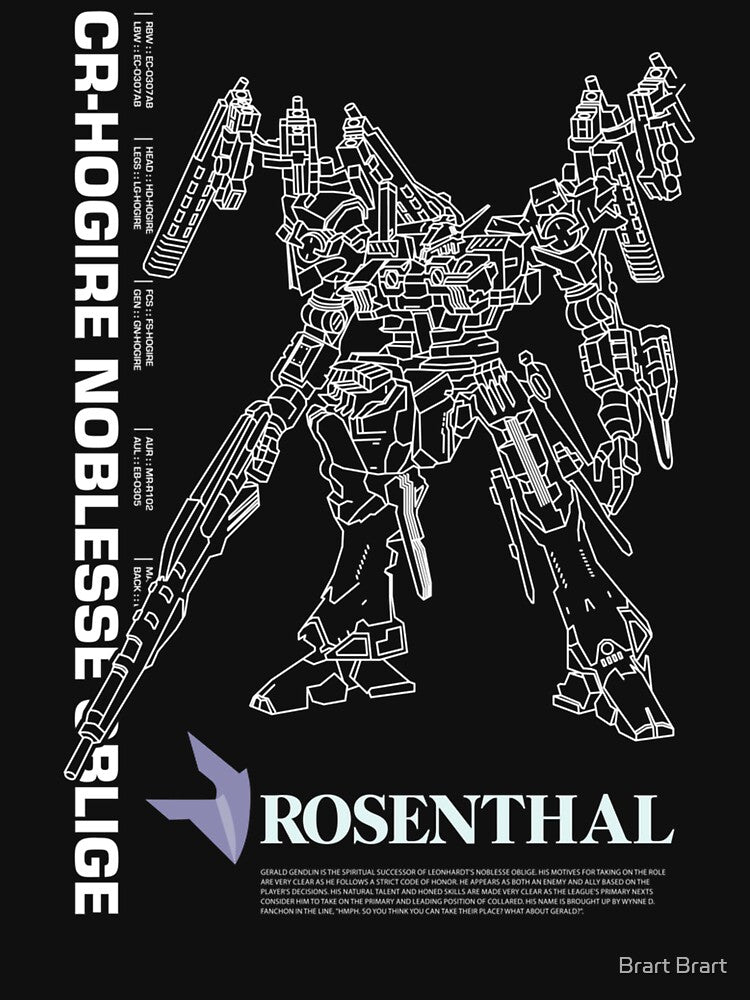 Armored Core 4   Cr Hogire  Rosenthal Negative by Brart Brart