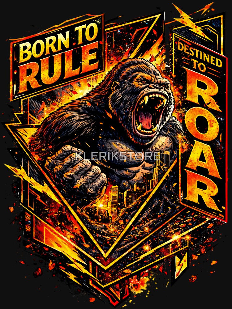 Born To Rule Destined To Roar by KLERIKSTORE