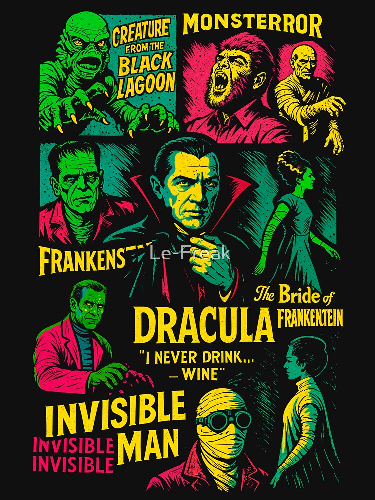 Vintage Monster Mash by Le-Freak