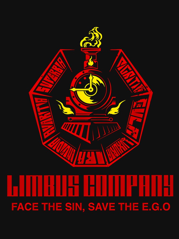 Limbus Company Logo Sin Train Emblem by SophiaRobbins53