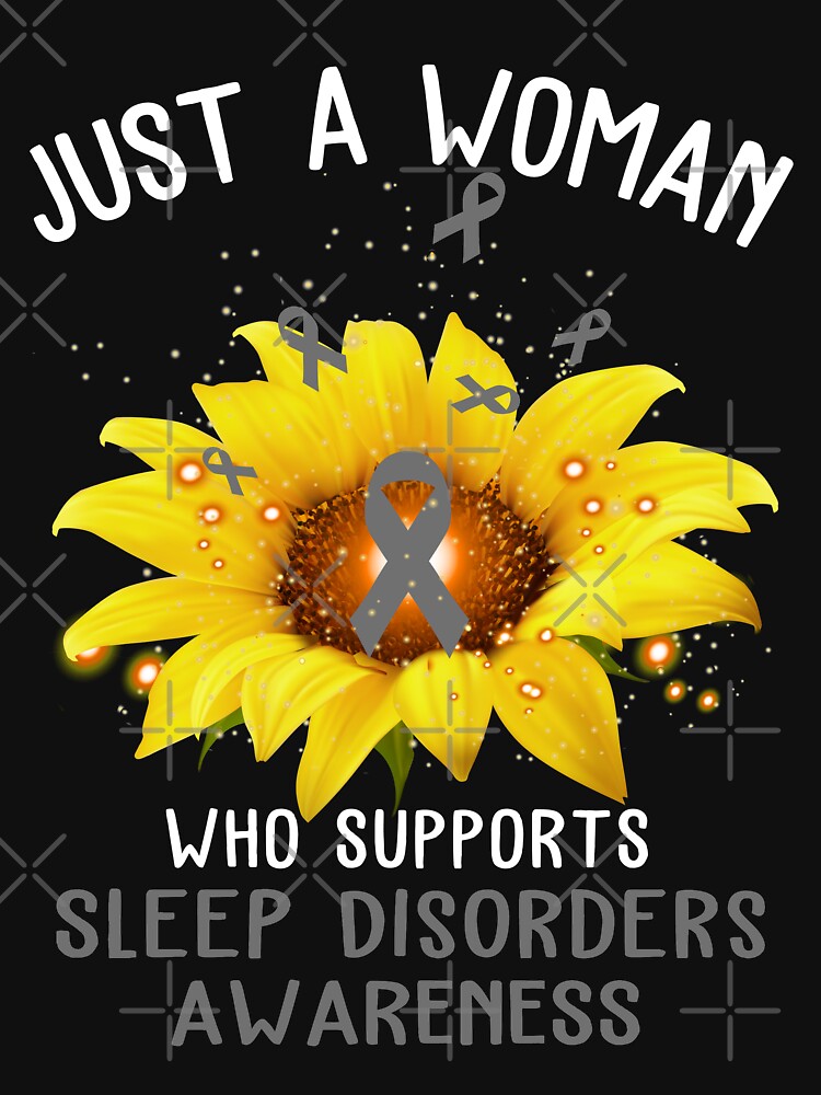 Just A Woman Who Supports Sleep Disorders Awareness by KirstybShop