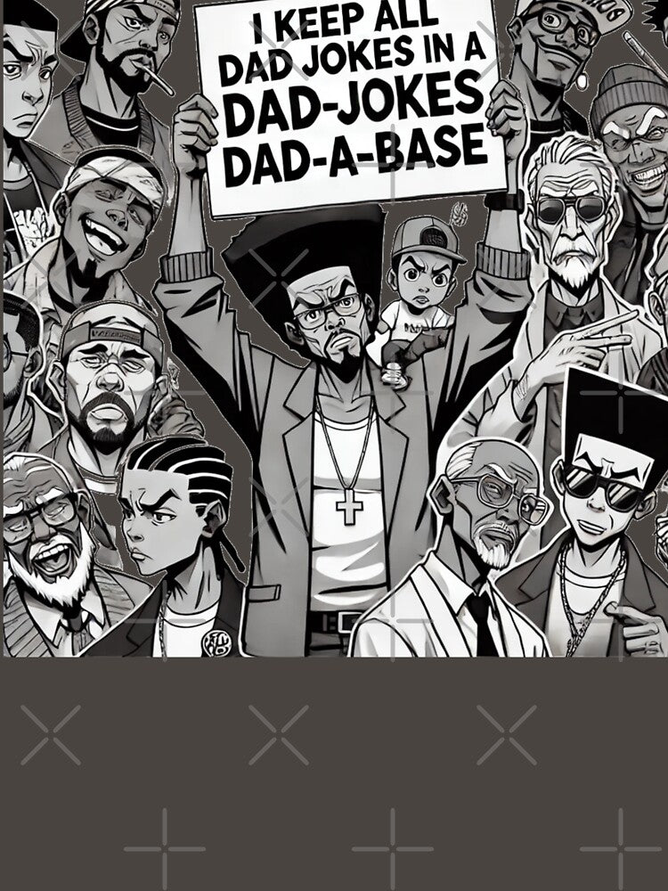 I Keep All My Dad Jokes in a Dad-a-Base - Funny Dad Joke Design by KriticalDesigns