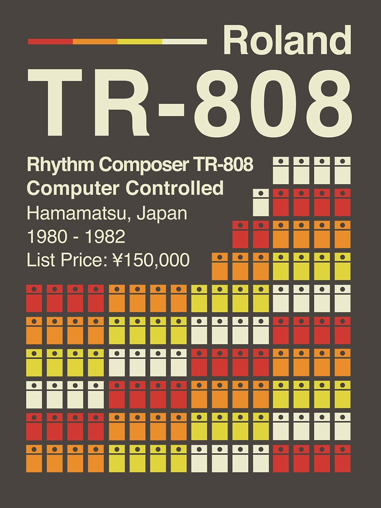 TR-808 Horizontal by OscillateNOW