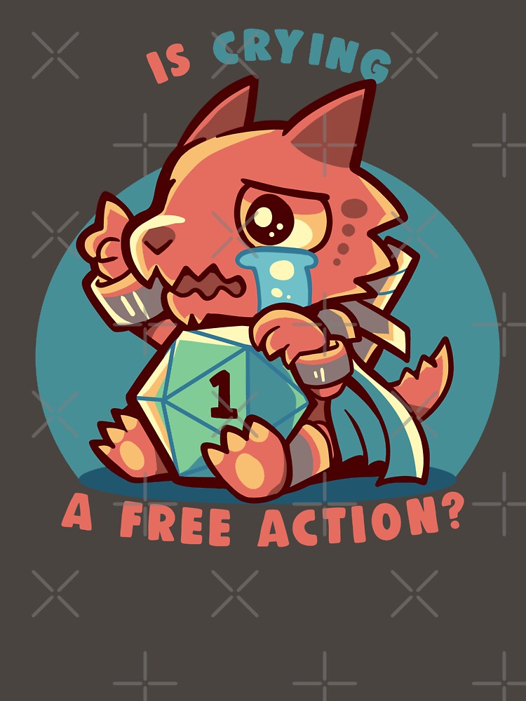 Crying is a Free Action by TechraNova