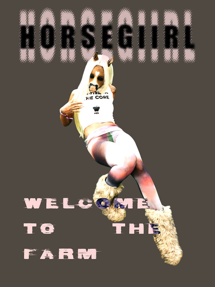 HorsegiirL Welcome To The Farm Graphic by WhitneyIzzy