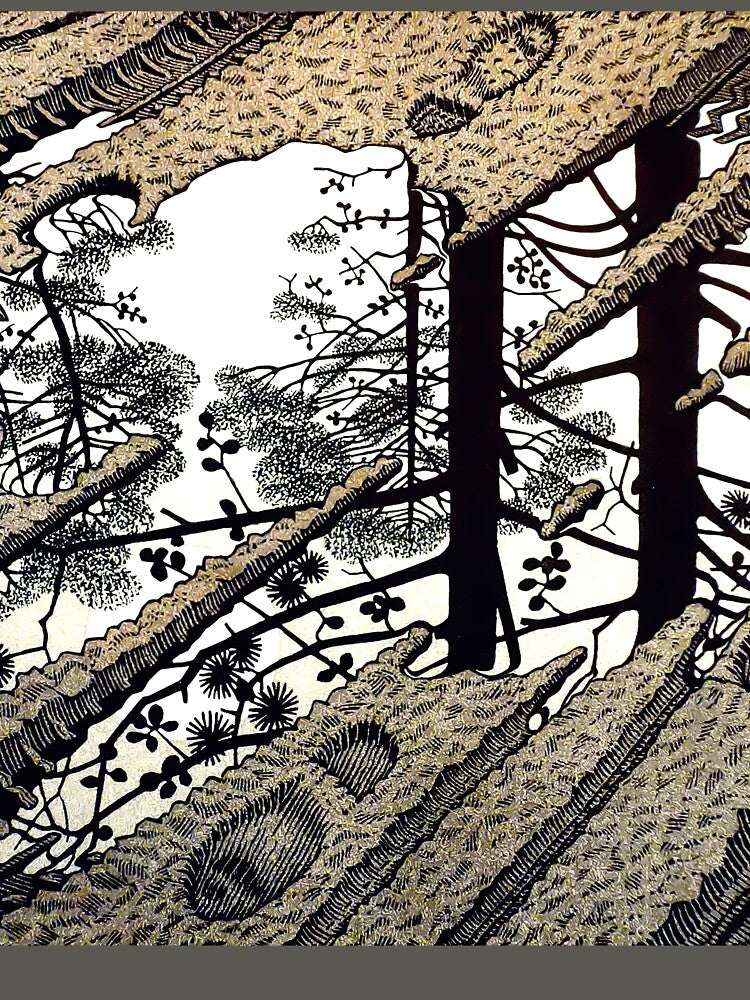 Puddle, by M.C. Escher by Gabriel S