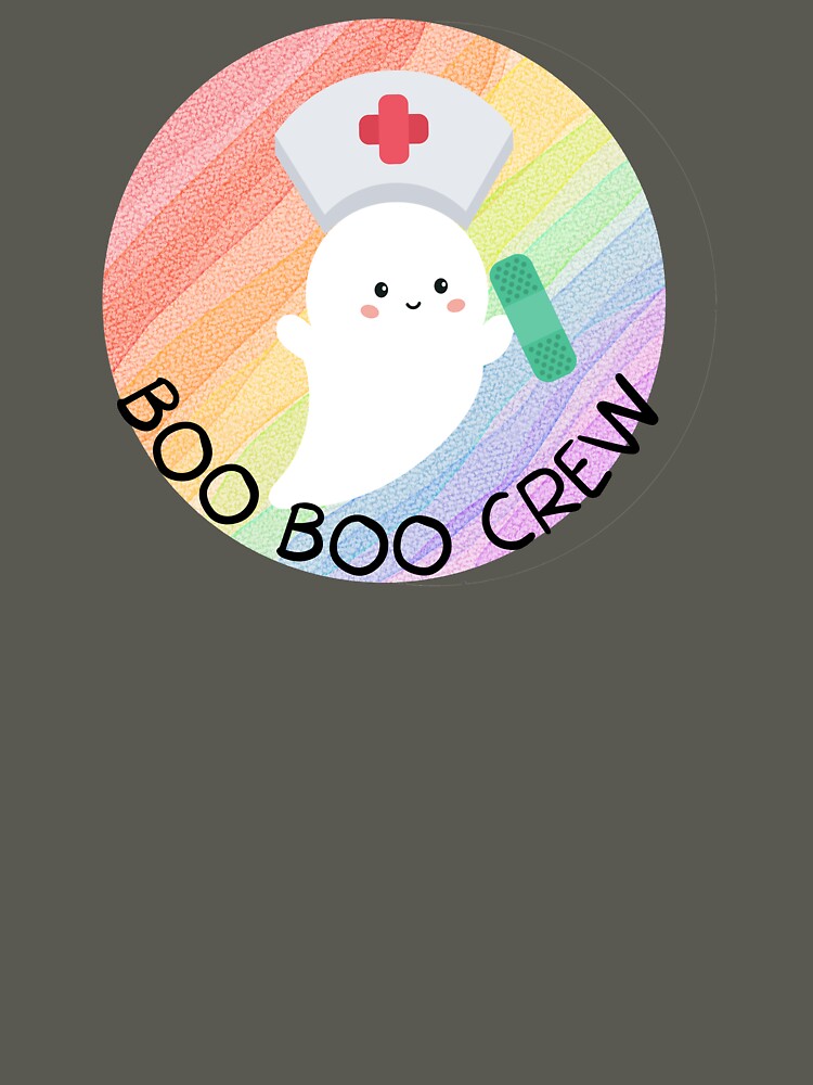 Boo Boo Crew Nurse Ghost Halloween by ZazzyPumpkin