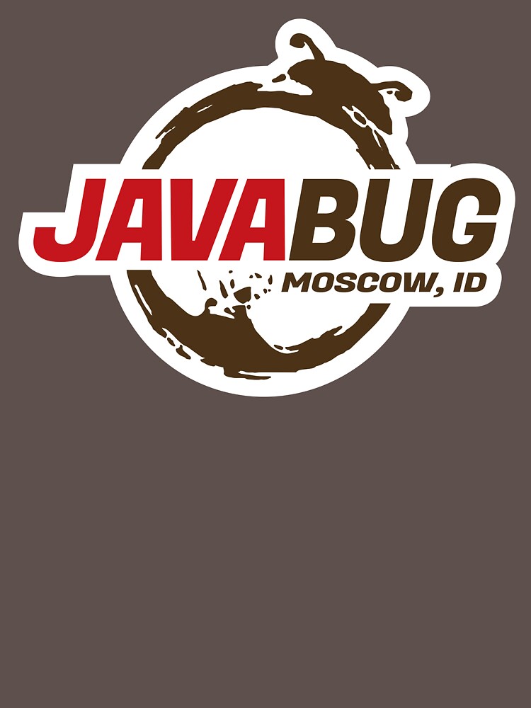 Java Bug Coffee Mug Ring Logo Moscow Idaho by DOODL