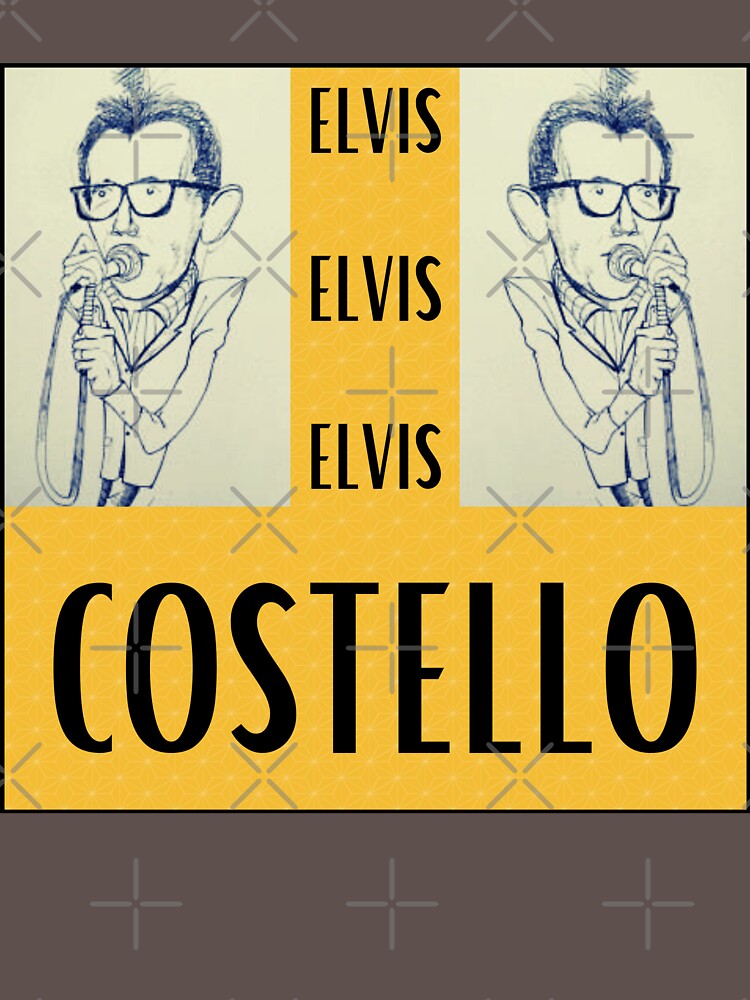 Double the Elvis! One of my two designs for Elvis Costello by RBgoodies