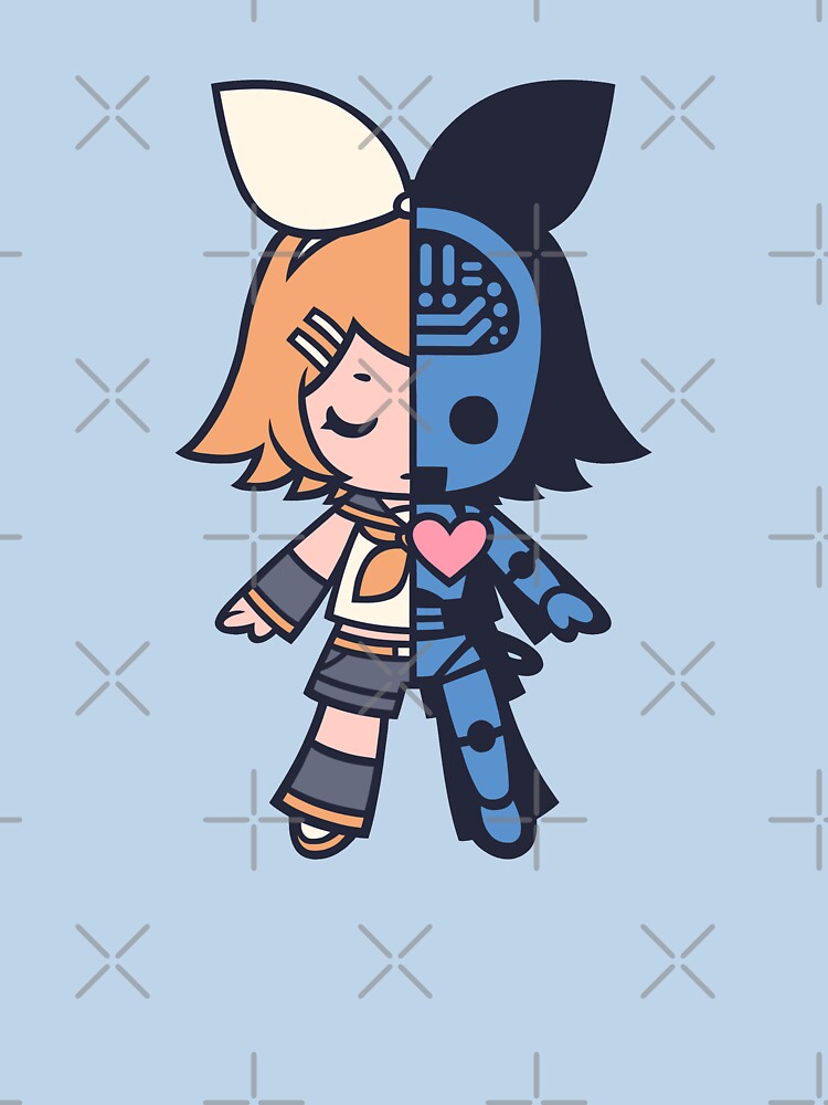 Kagamine Rin Kokoro Chibi by c10884