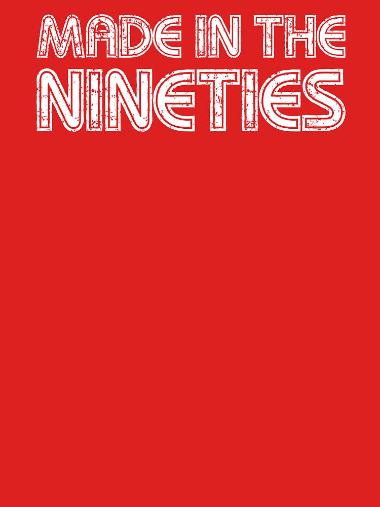 90s Nostalgia: 'Made in the Nineties' Grunge Text by hadleyfoo