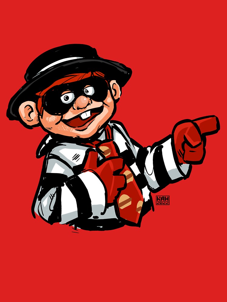 Hamburglar Doodle by MrHinkleDraws