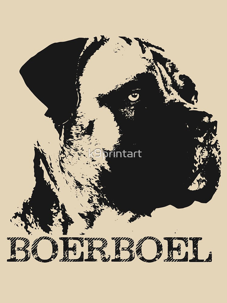 Boerboel - South African Mastiff by k9printart