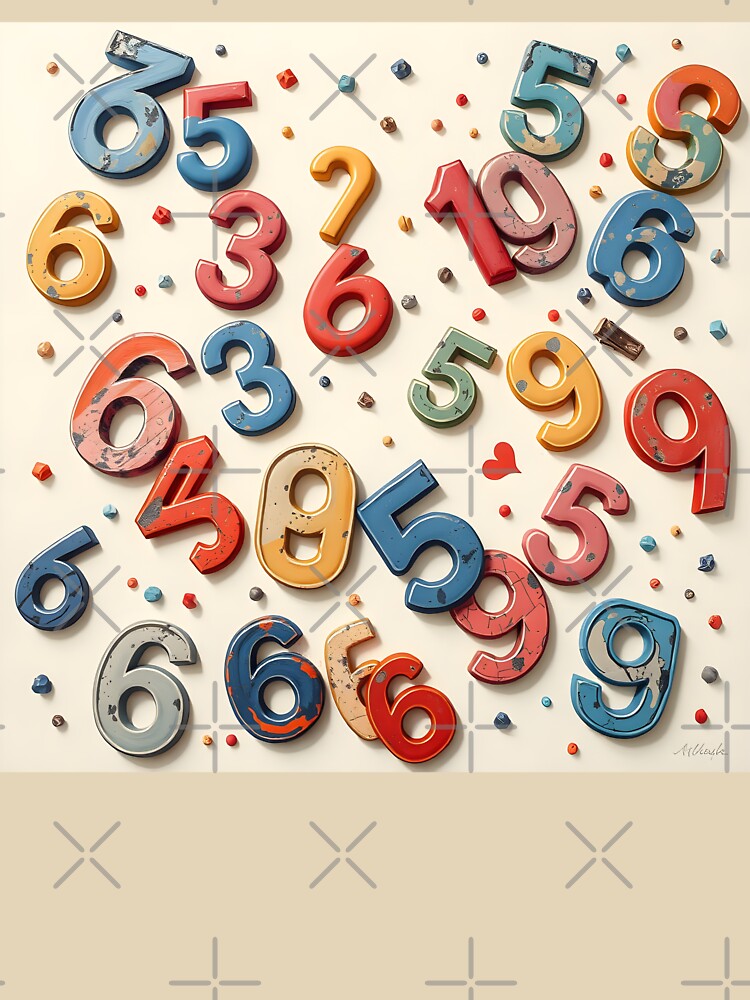 Numbers 2 by HebaRK Studio