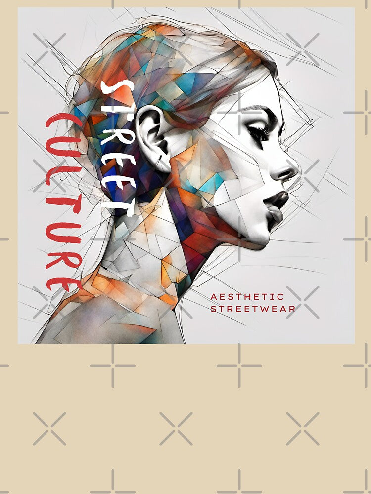 Aesthetic Girl Cubism Art by Beauxanimes