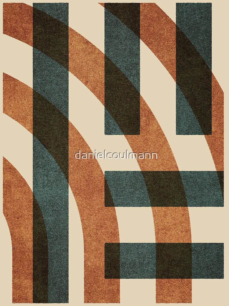 ABSTRACT ALPHABET / Decorative H by danielcoulmann
