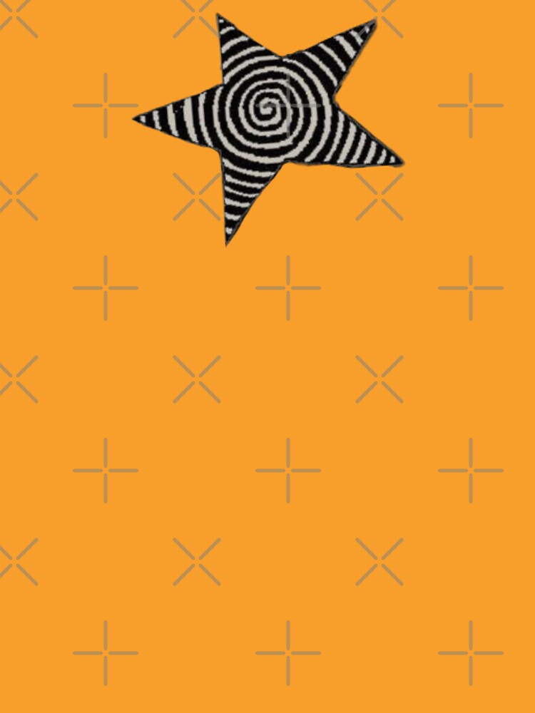 black and white spiral star by trinketgal