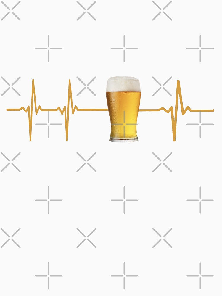 Heartbeat beer by Julie Bell