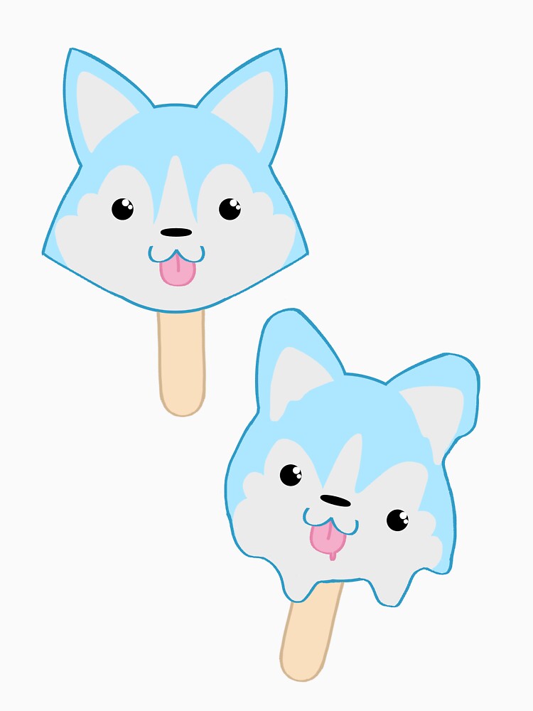 Melty Husky Ice Cream pops by iEatGlowstix