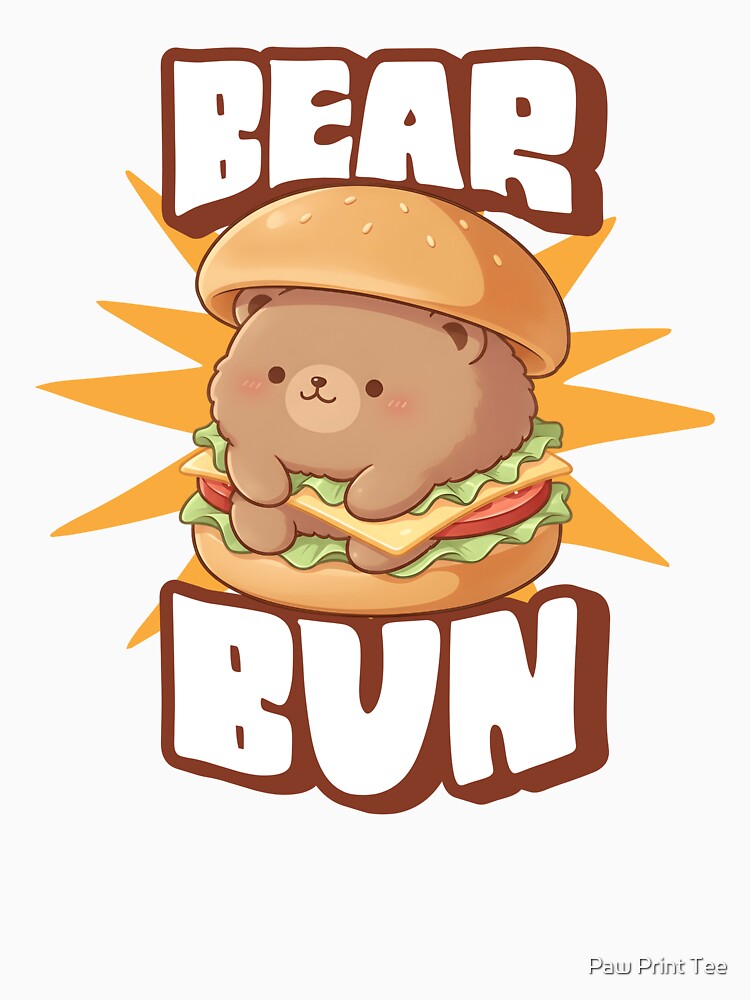 Bear Bun by Paw Print Tee