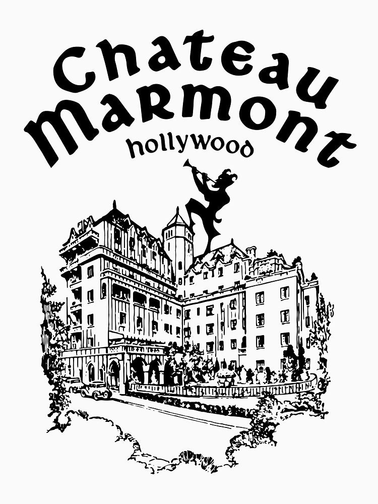 Old Hollywood Hotel - on white by hellomalcolm