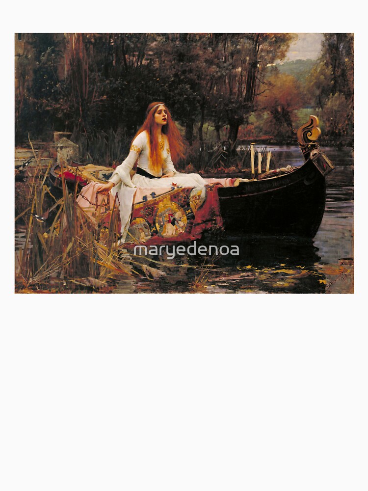 The Lady of Shallot - John William Waterhouse by maryedenoa