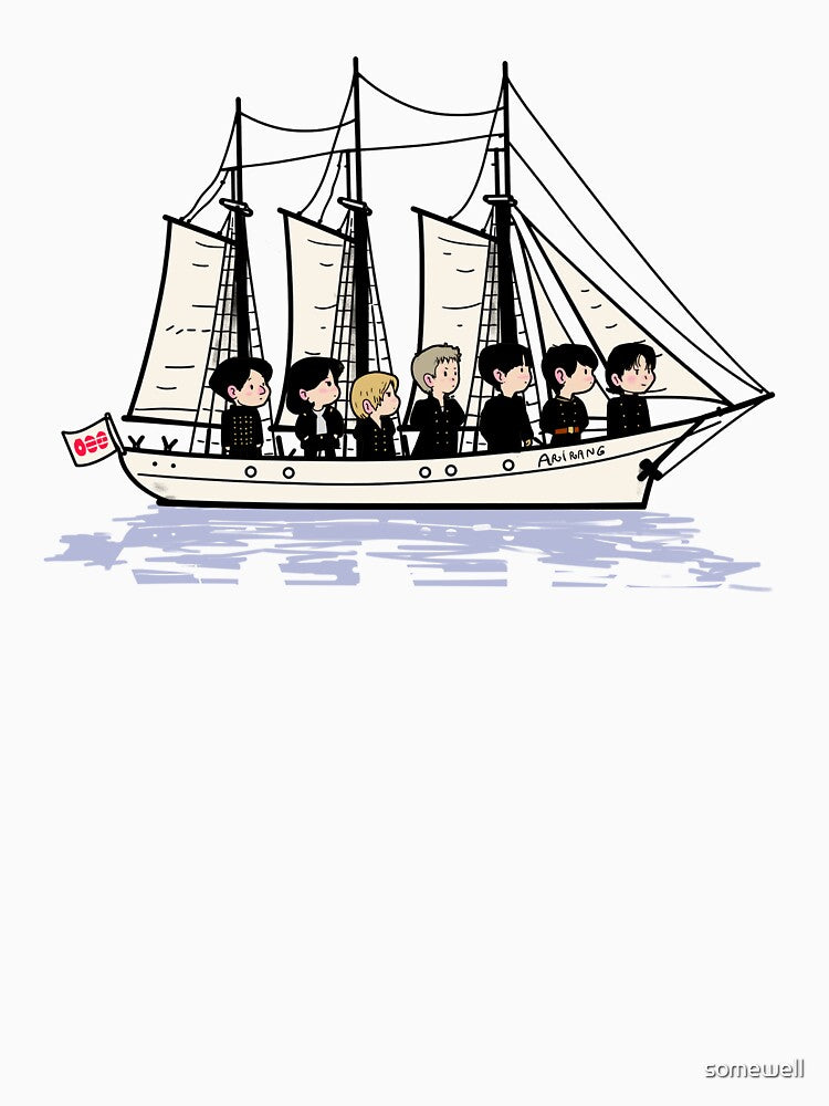 BTS “Swim” Concept (Chibi Fan Art) by somewell