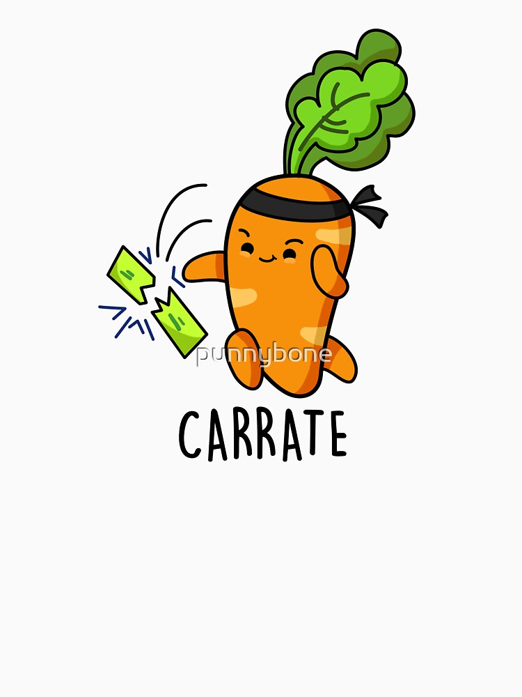Carrate Funny Carrot Karate Puns by punnybone