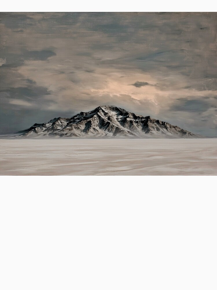 Majestic Mountain Under Moody Skies by lautir