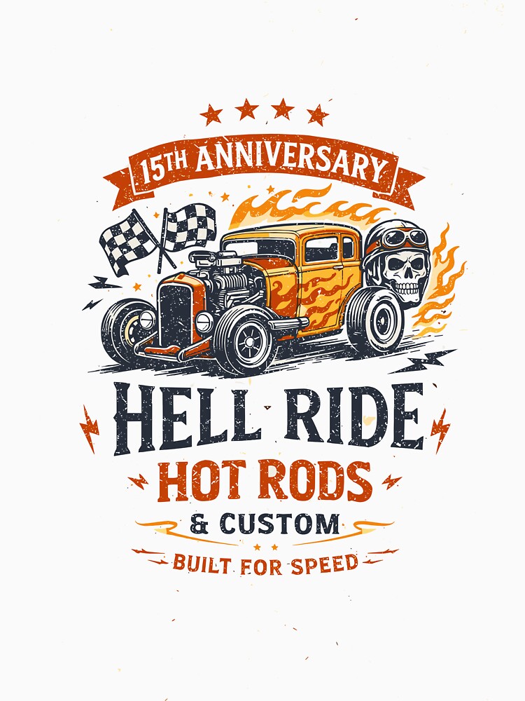 Hot Rods Custom Hell Ride by Matinez Pink