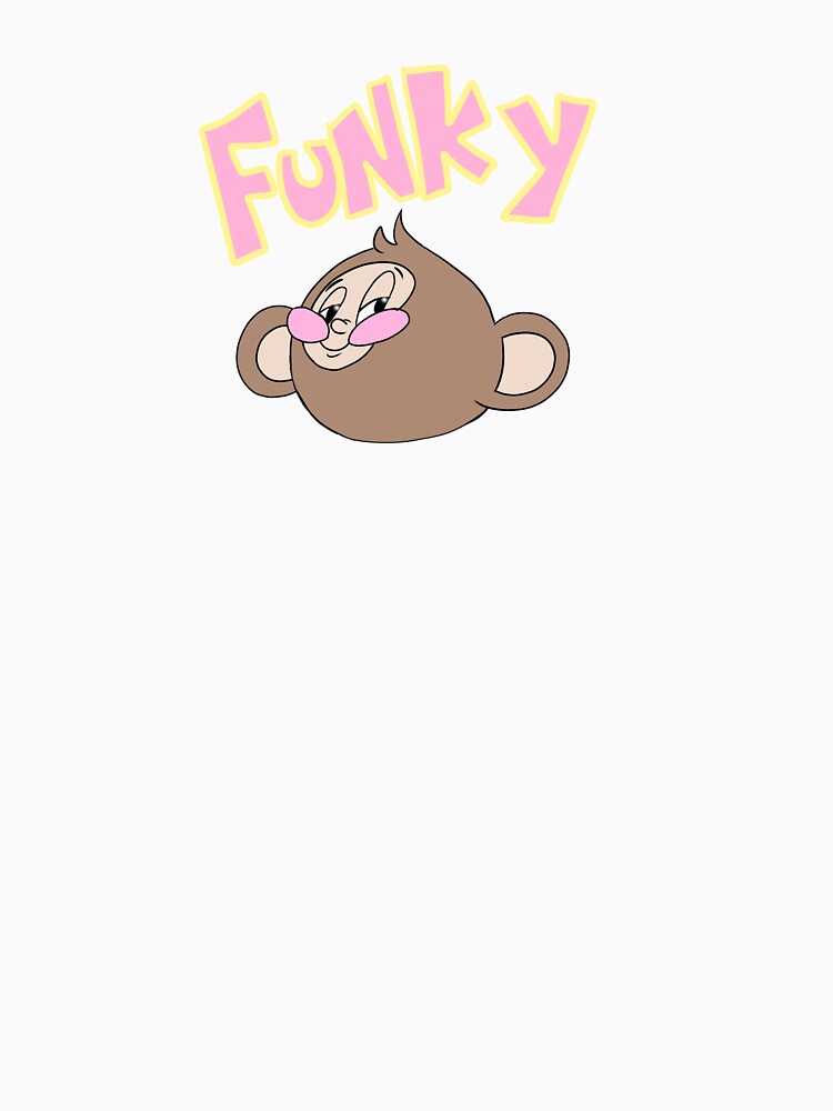 Funky Monkey (pink and yellow) by gross-girl99