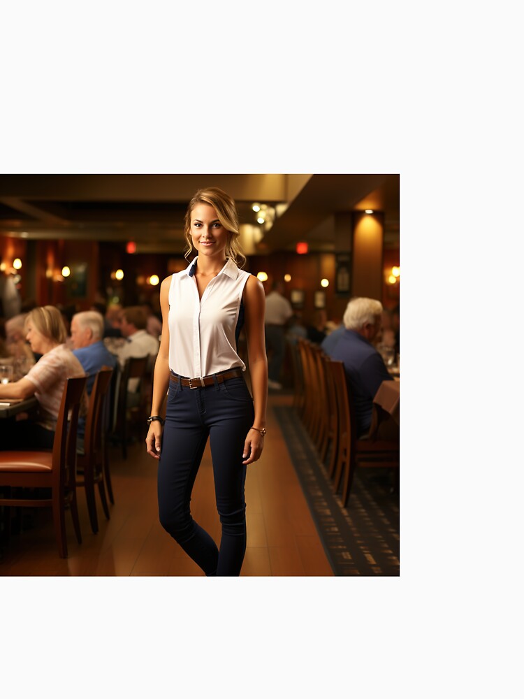 Sommelier Advising Wine for Upscale Restaurant by TheBrainArt