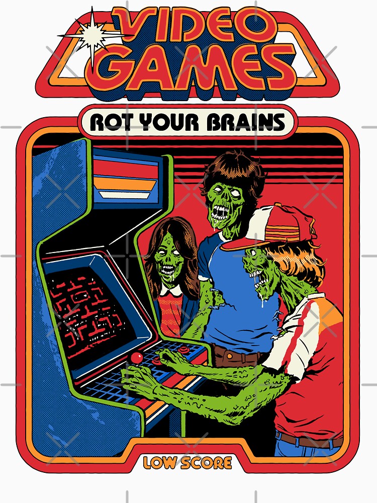 Video Games Rot Your Brains by Steven Rhodes