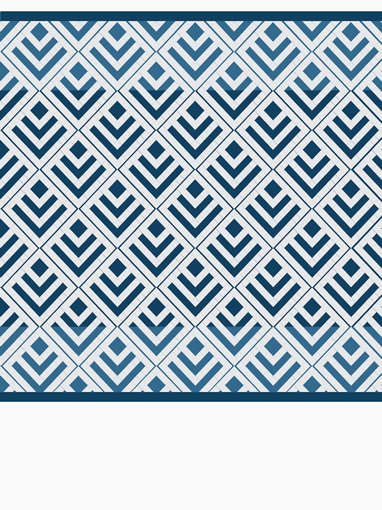 White and blue pixel art pattern featuring a clean, fresh, and calming aesthetic by Line-Aura