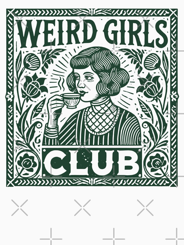 Weird girls club by riadesignstore