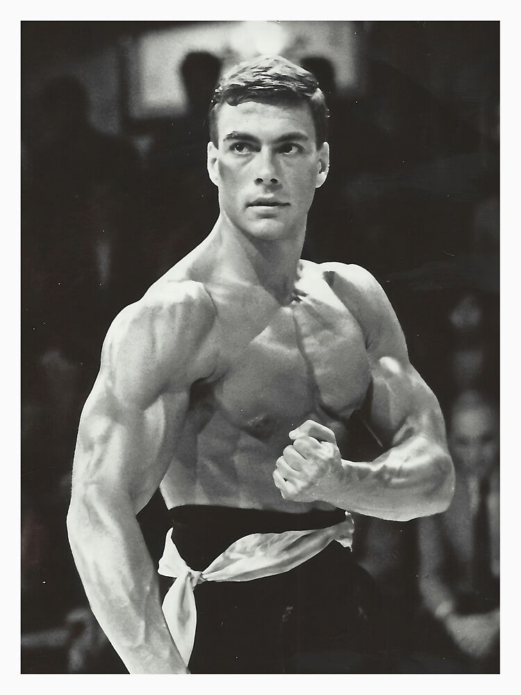 Van Damme Portrait by thesnakeater