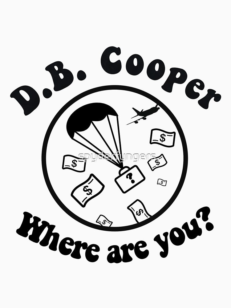 D.B. Cooper, where are you? by spyderfyngers