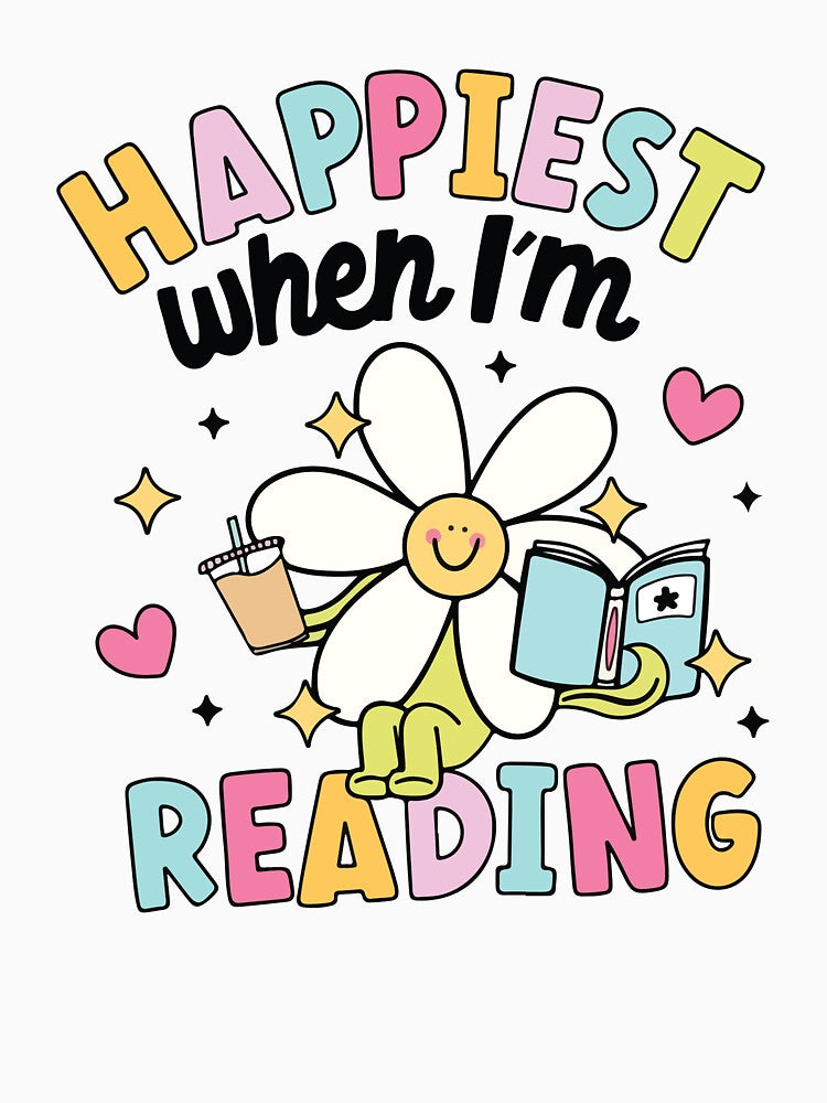 Happiest when I'm reading by BrownHorse90s