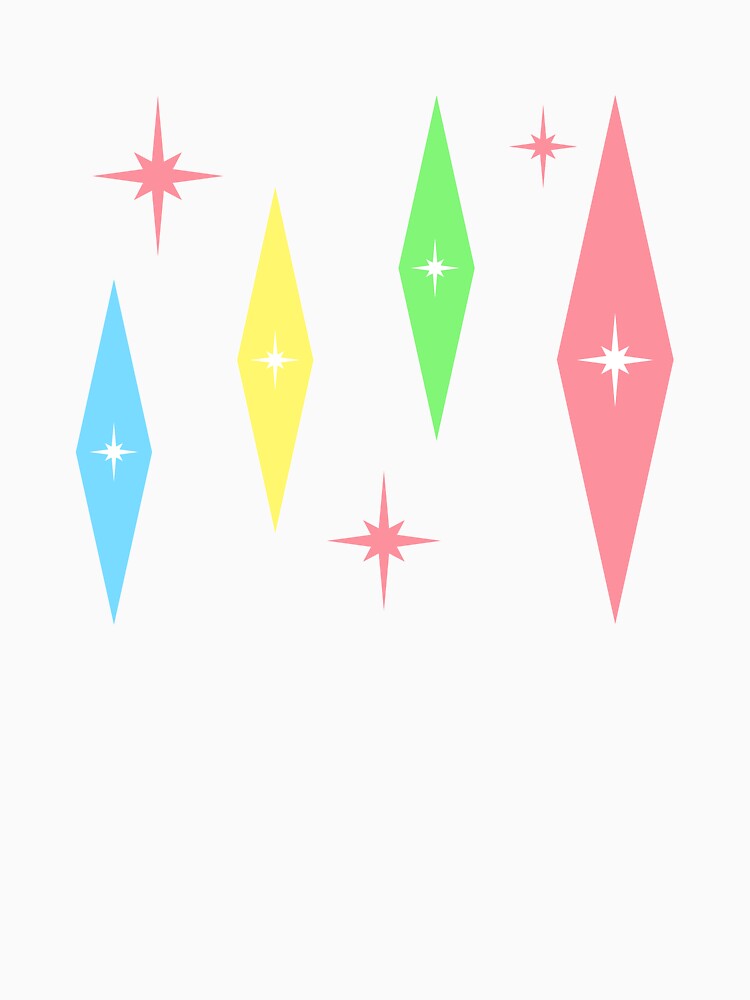 Mid Century Modern Diamonds pastel by mamobrecky