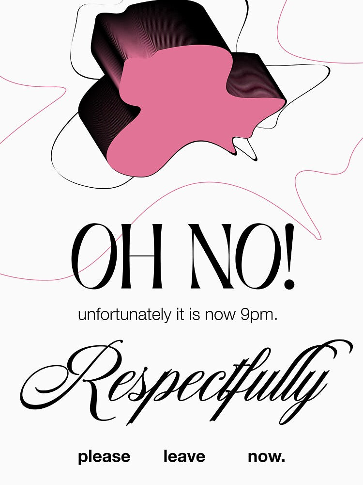 OH NO! (pink pg) | Cerulean Creative by Cerulean Creative