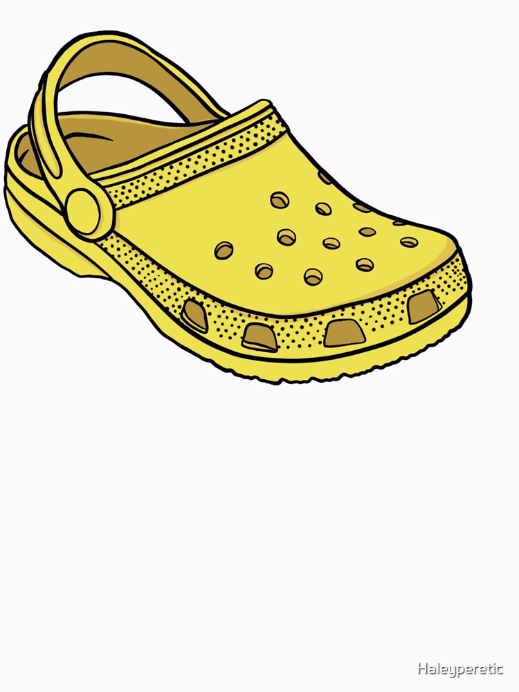 Yellow Croc Sticker by Haleyperetic