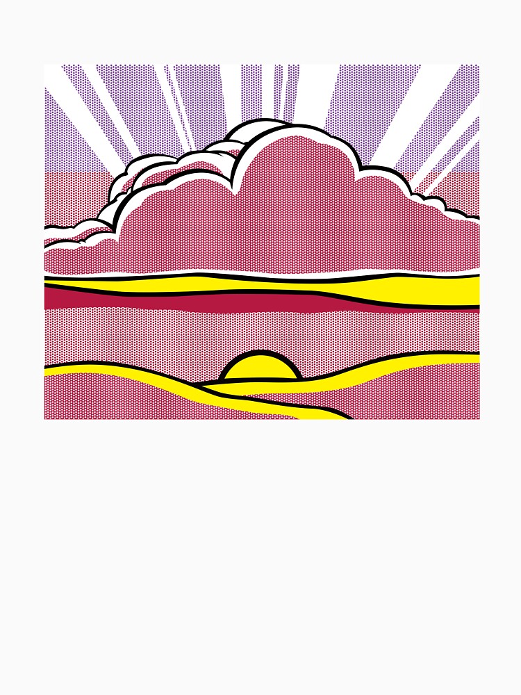 Pop Art - Sinking sun by ArtPlus+