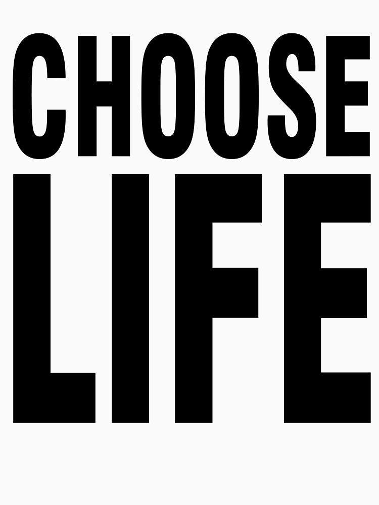 WHAM Choose Life George Michael Choose Life T-Shirt Tribute Tees by MichaelKyriacos