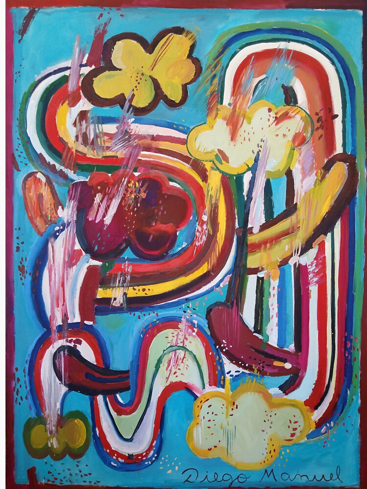 Pop abstract by Diego Manuel Rodriguez
