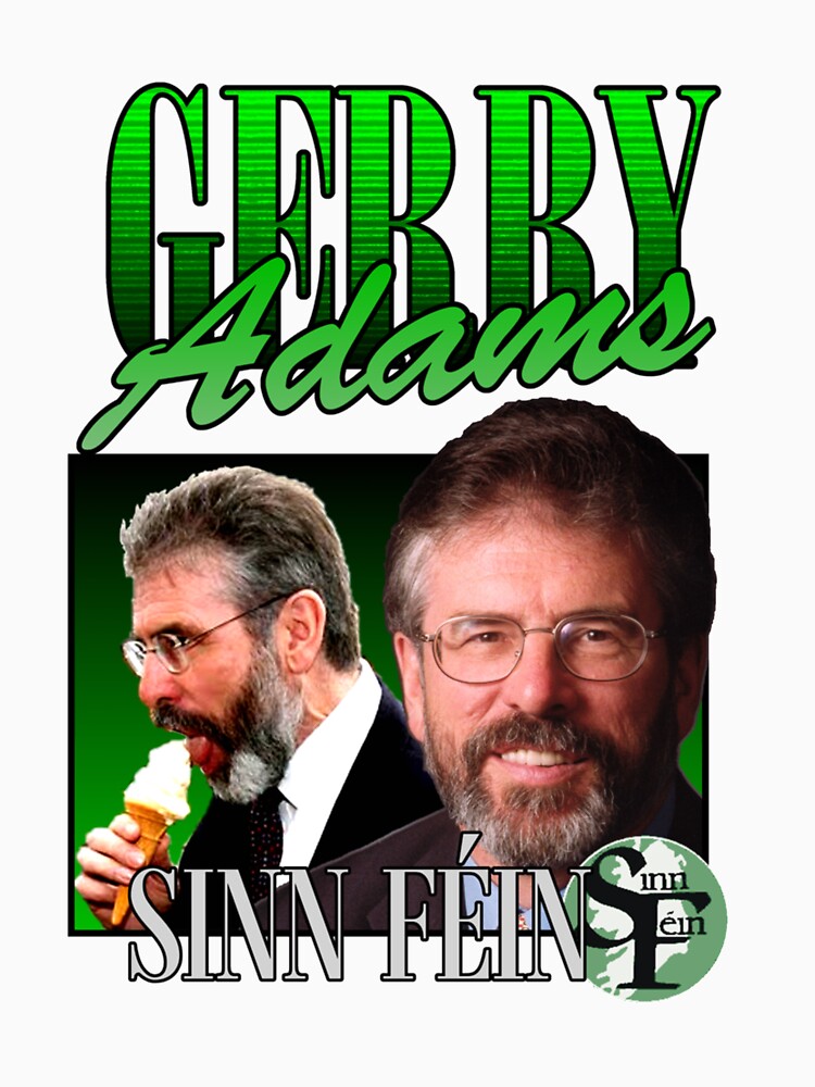 Gerry Adams Sinn Fin Vintage by CherylNolen