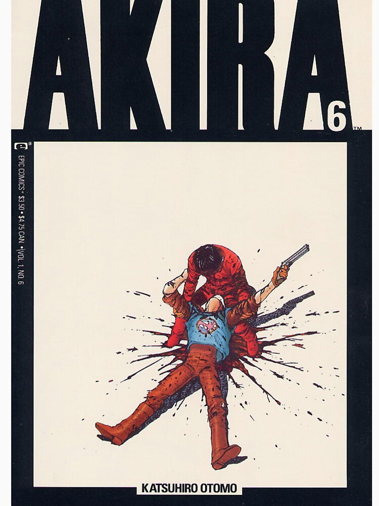 Akira Manga Issue 6 by dvmedigital