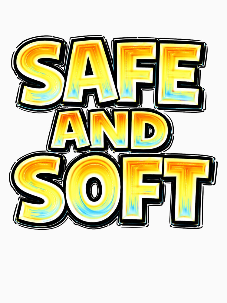 SAFE AND SOFT – hand drawn childlike typography by Mac Sketches