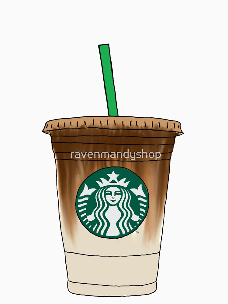 Iced Coffee Latte Illustration by ravenmandyshop