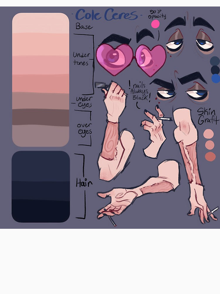 Character Design Sheet by TomatiLove