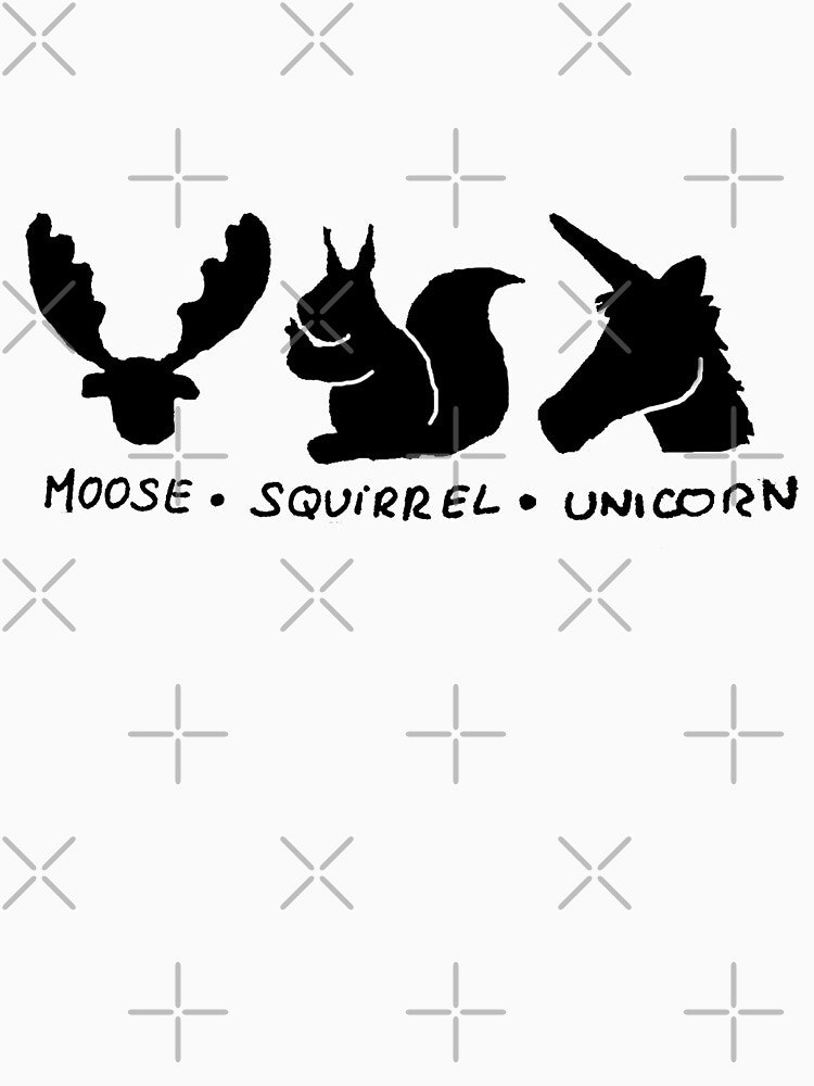 Moose Squirrel Unicorn by stormyfox